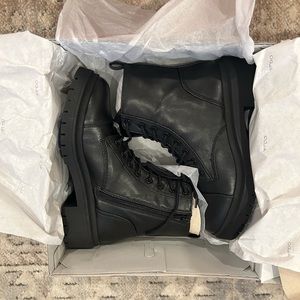 Aldo Black Leather Boots
